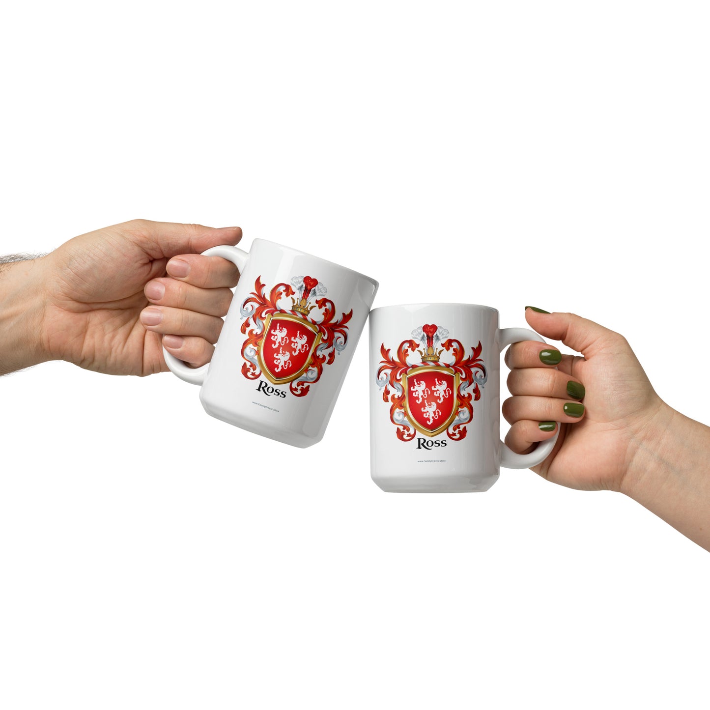 Ross Family Crest mug-Family Crests Store
