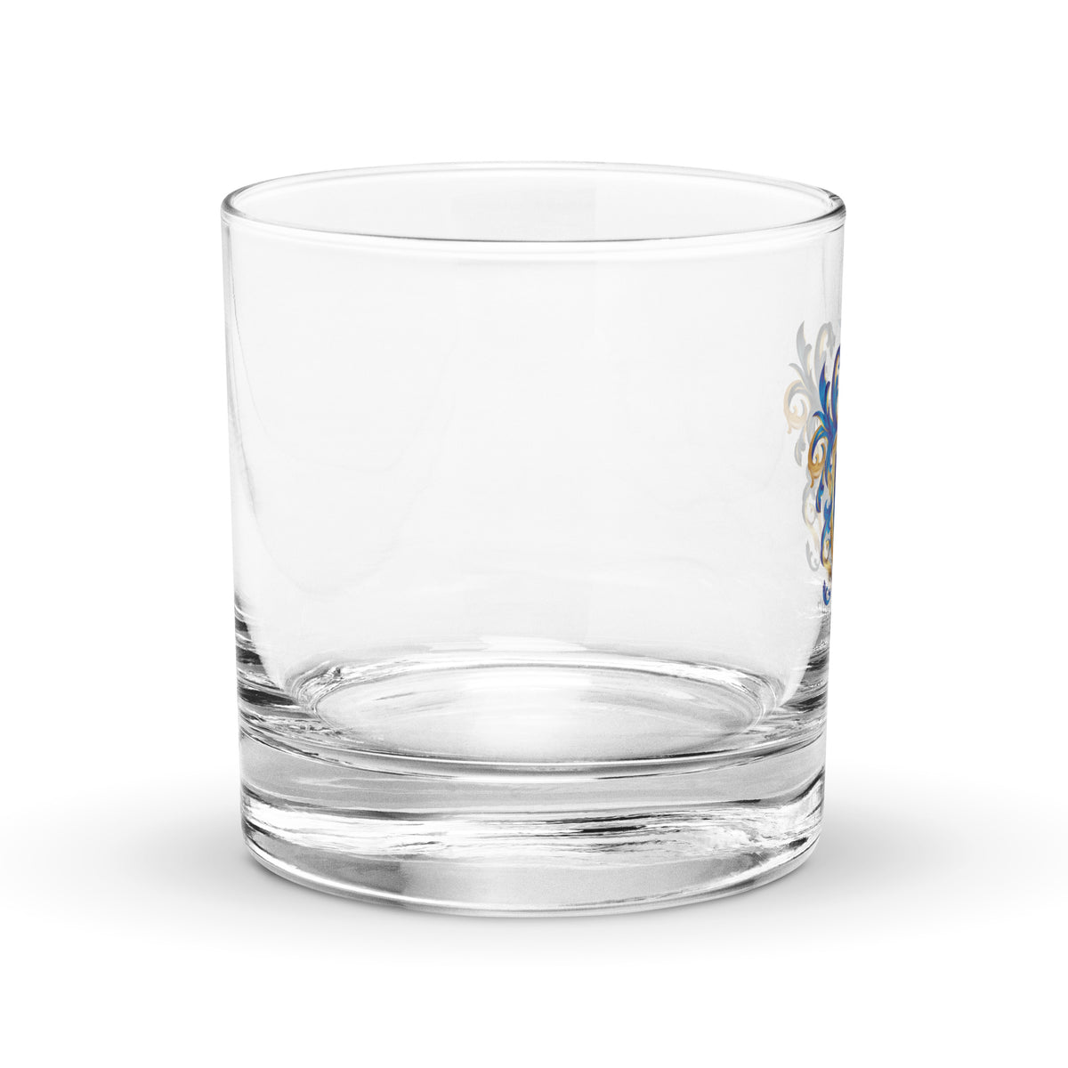 Jenkins Family Crest Rocks Glass-Family Crests Store