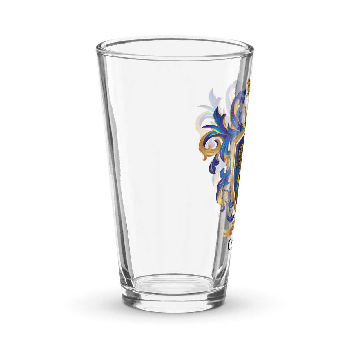 Carter Family Crest beer glass-Family Crests Store