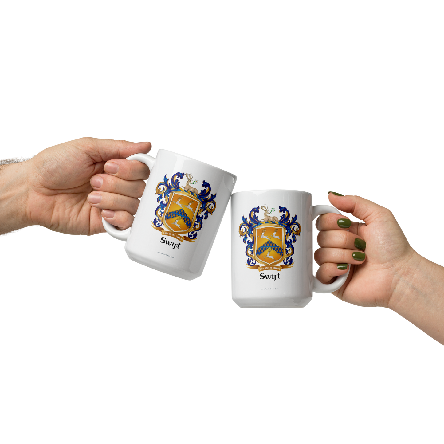 Swift Family Crest mug