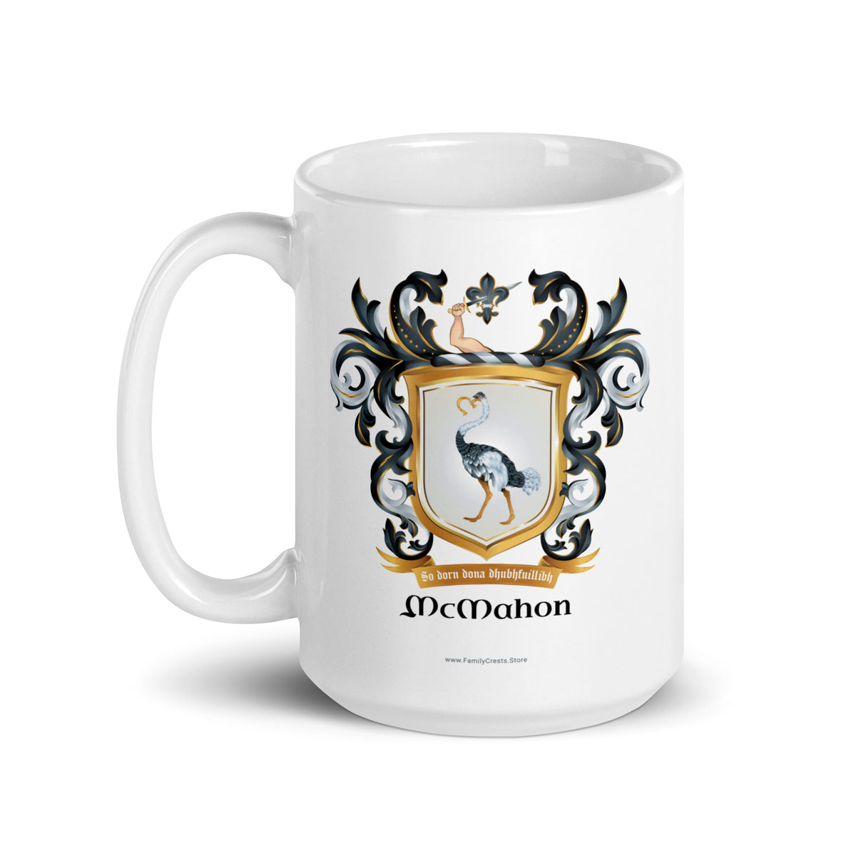 McMahon Family Crest mug-Family Crests Store