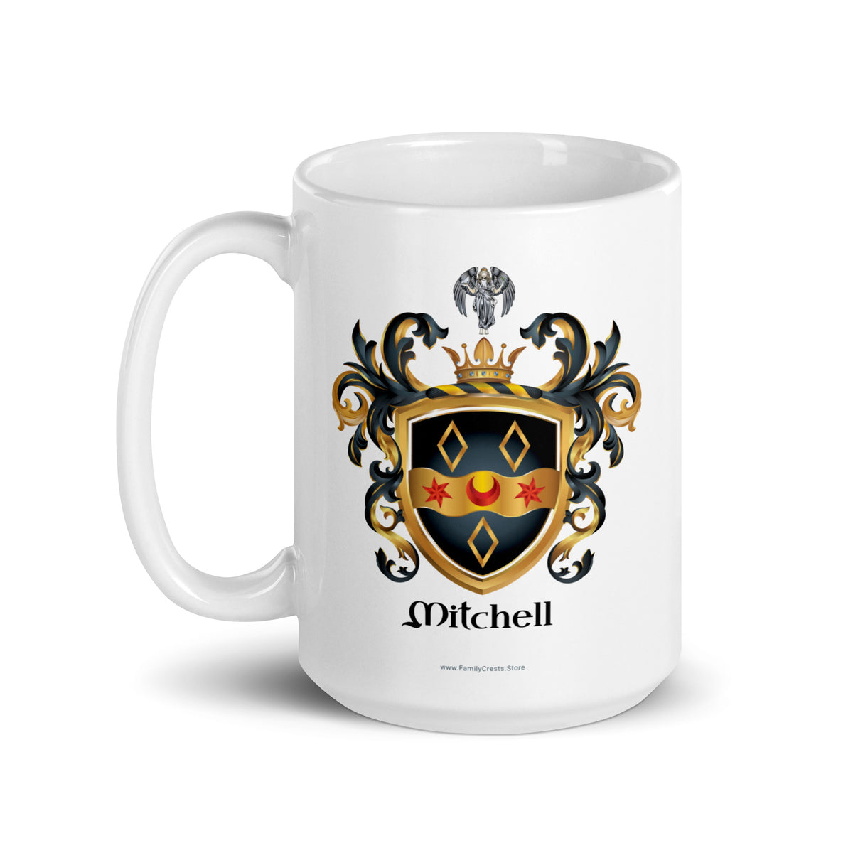 Mitchell Family Crest mug-Family Crests Store