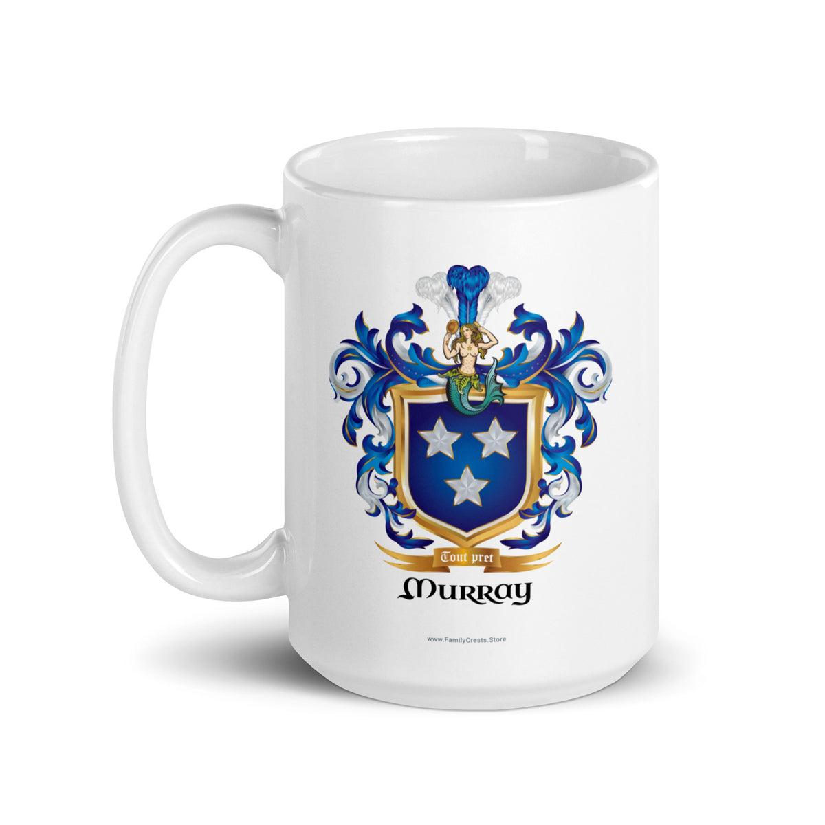 Murray Family Crest mug - Scottish origin-Family Crests Store