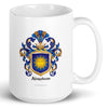 Abraham Family Crest mug