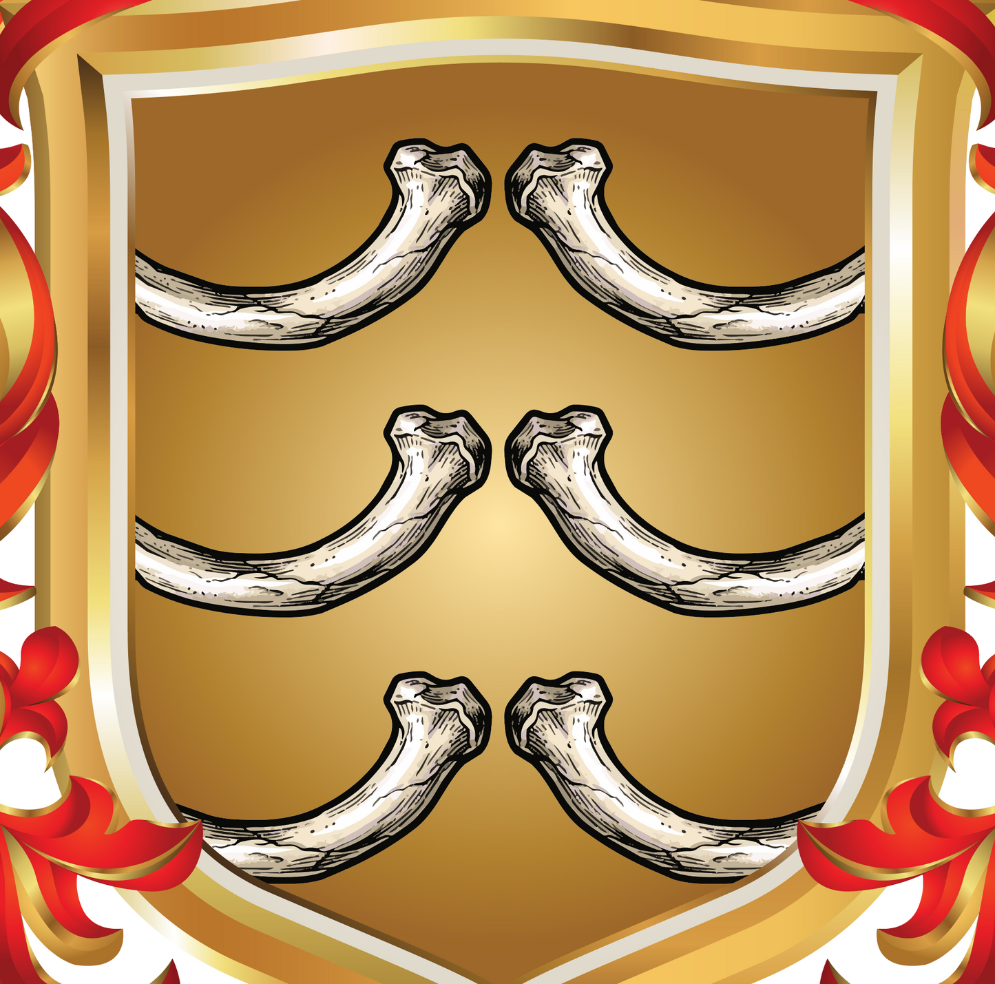 Acosta Family Crest framed artprint