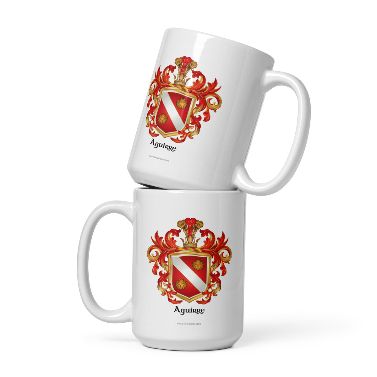 Aguirre Family Crest mug