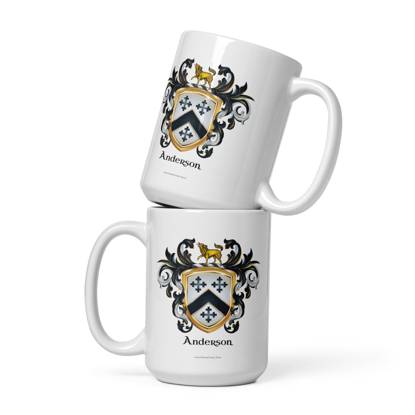 Anderson Family Crest mug