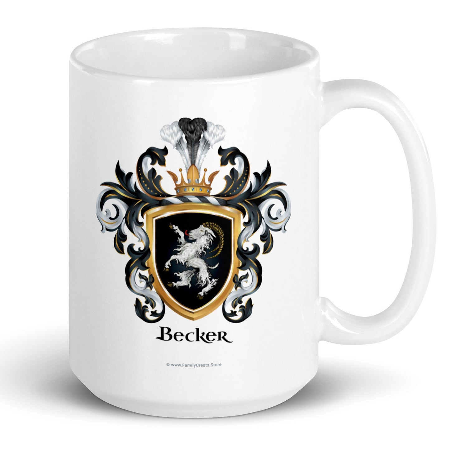 Becker Family Crest mug