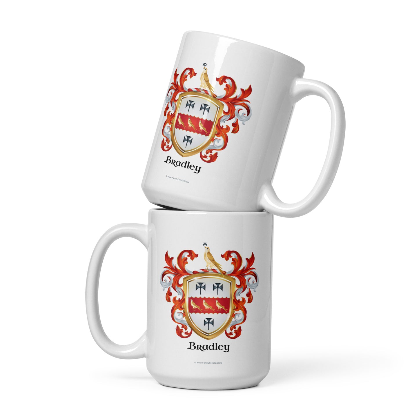 Bradley Family Crest mug