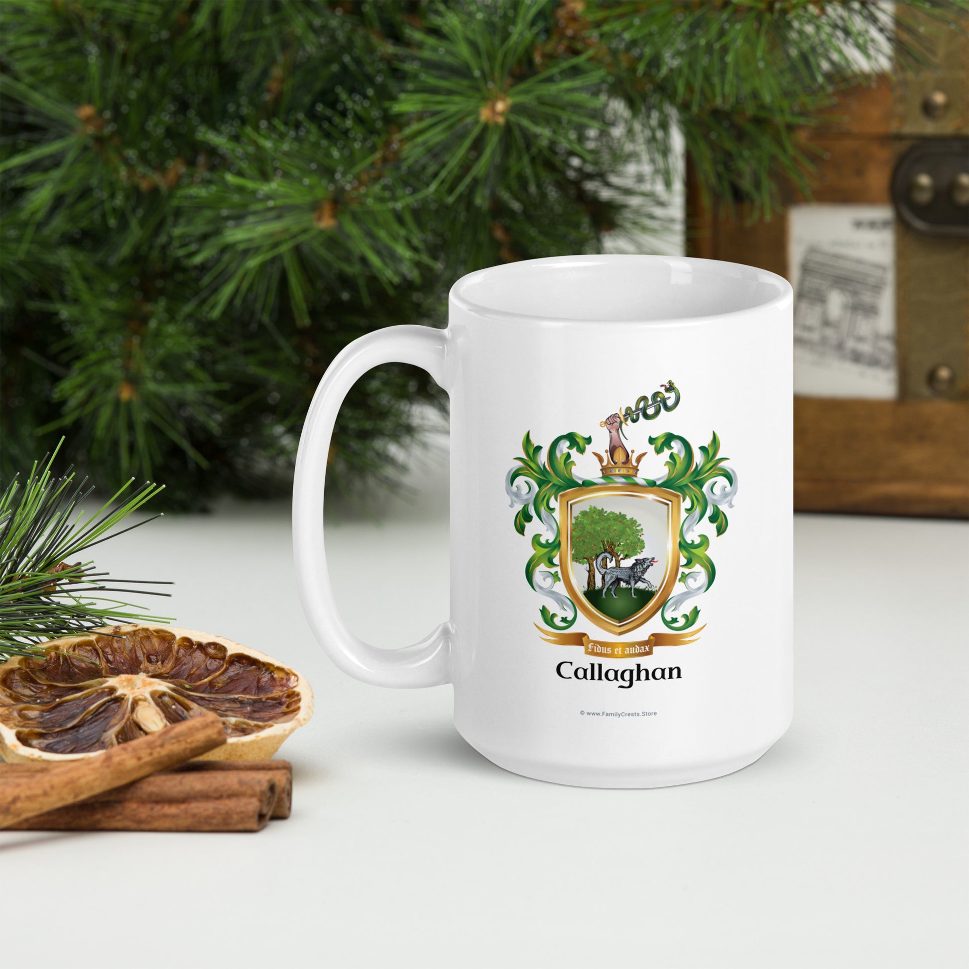 Callaghan Family Crest mug-Family Crests Store