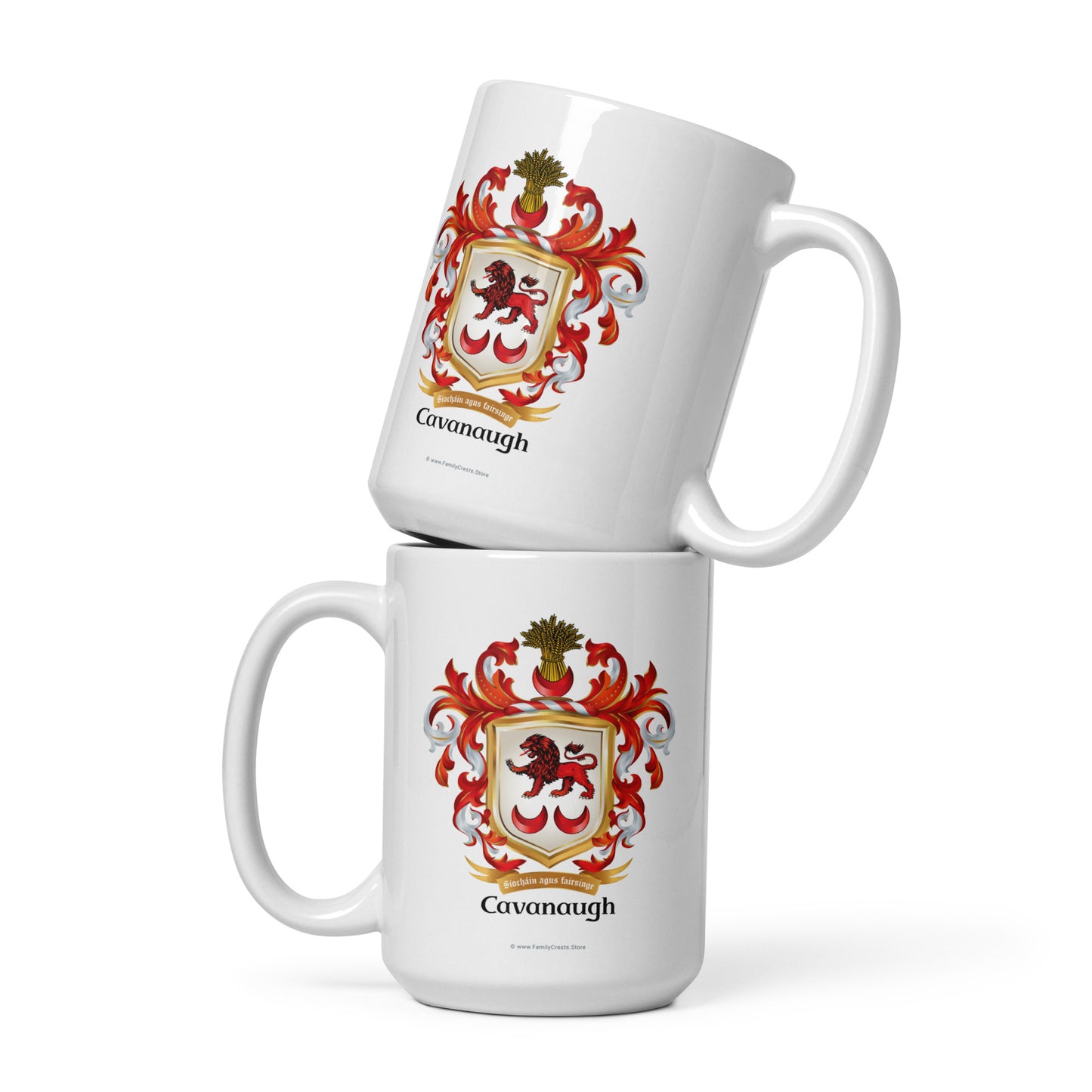 Cavanaugh Family Crest mug-Family Crests Store