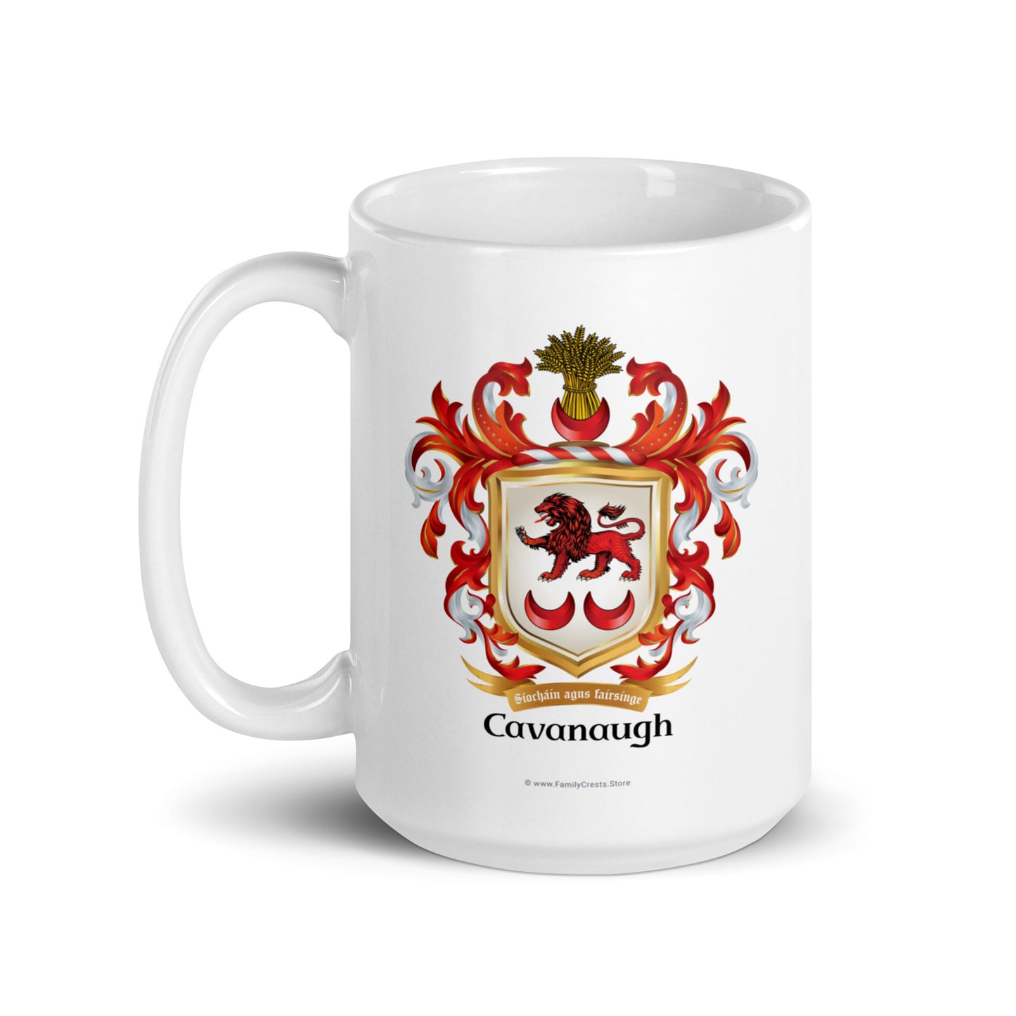 Cavanaugh Family Crest mug-Family Crests Store