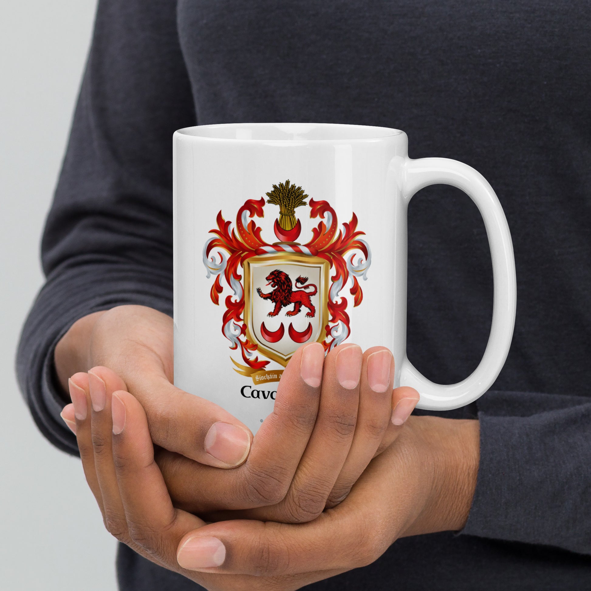 Cavanaugh Family Crest mug-Family Crests Store
