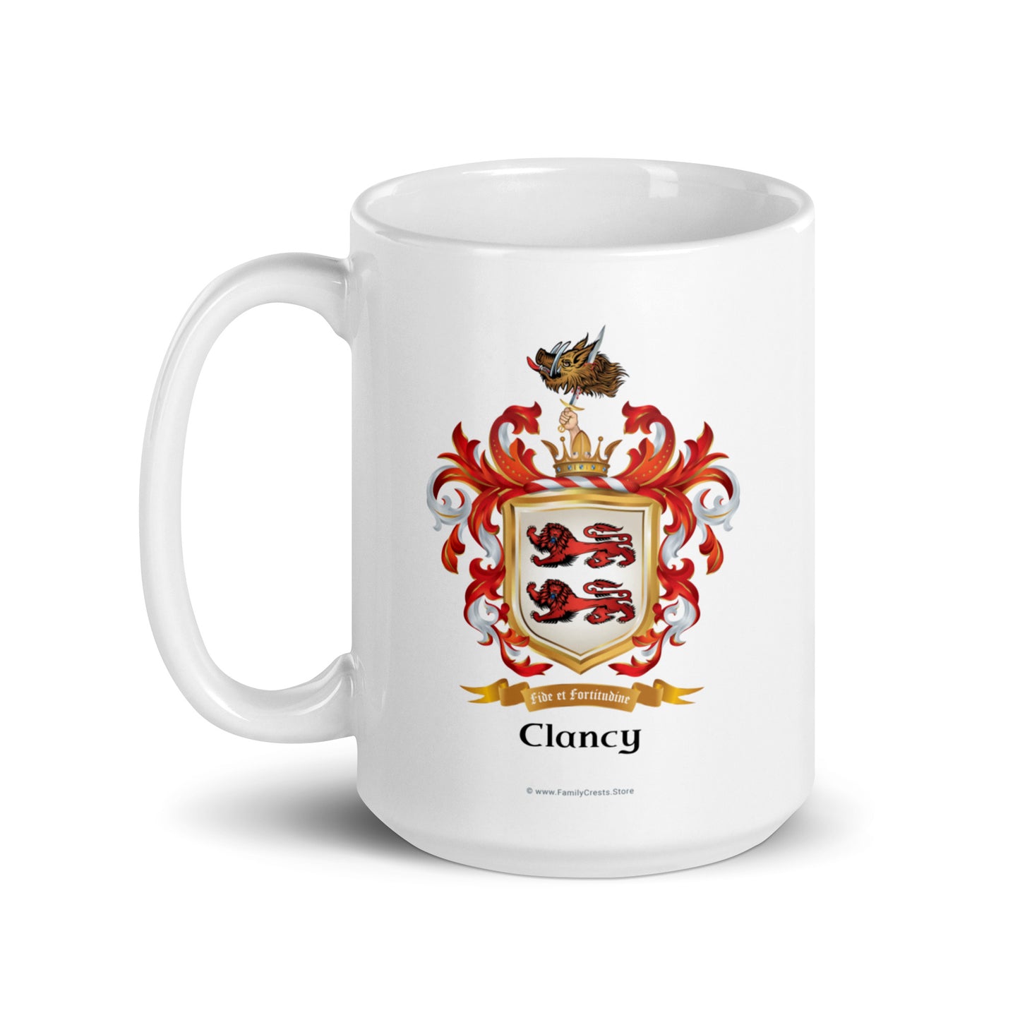 Clancy Family Crest mug-Family Crests Store