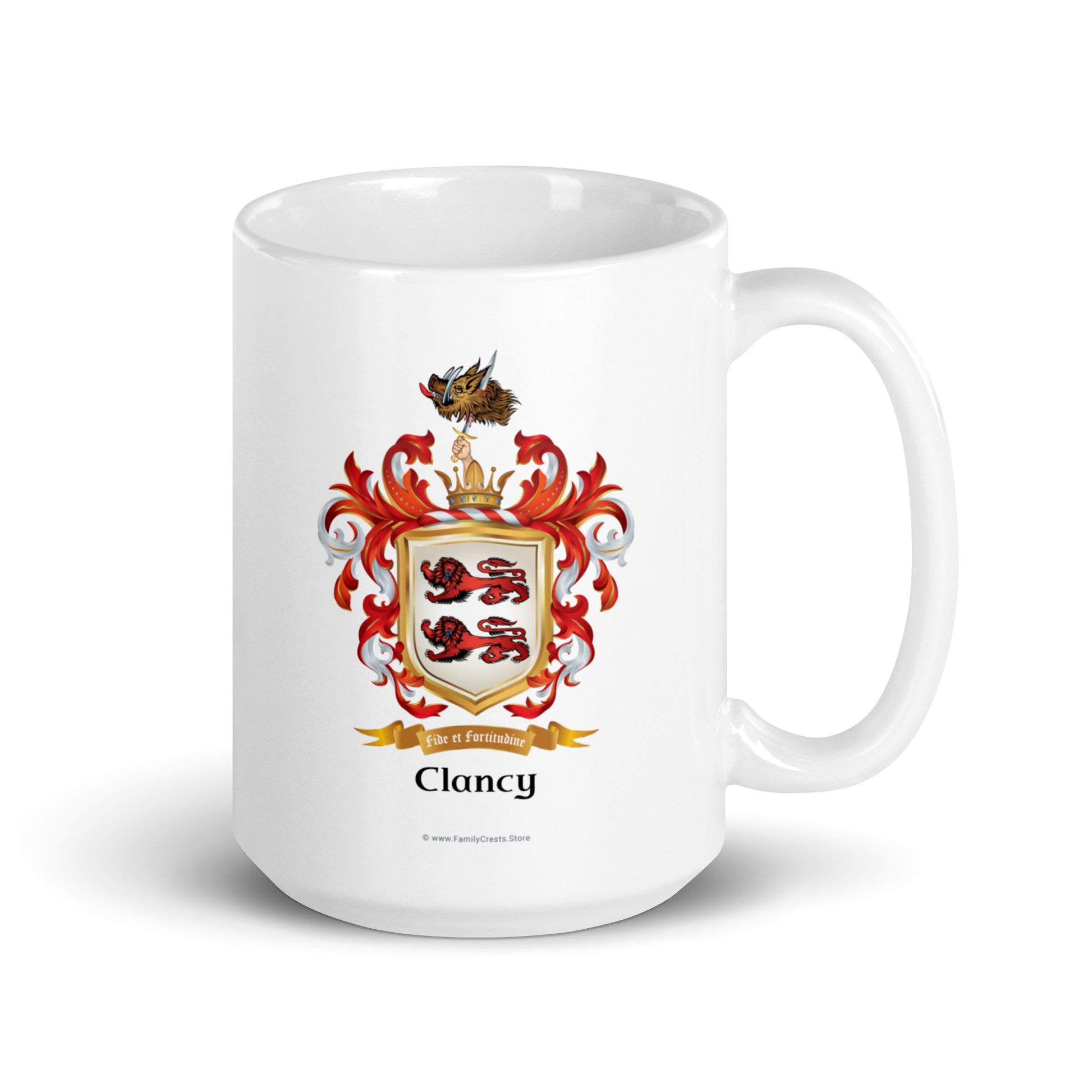 Clancy Family Crest mug-Family Crests Store