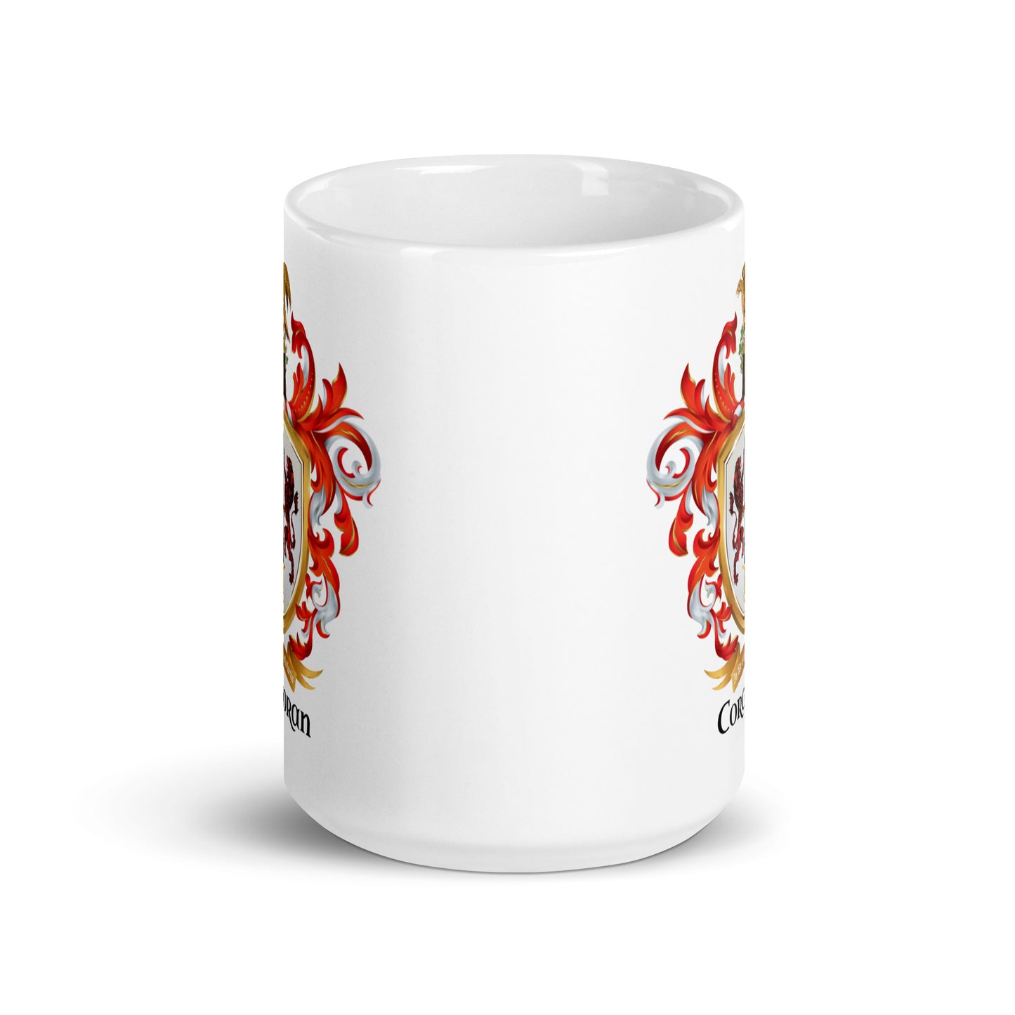 Corcoran Family Crest mug-Family Crests Store