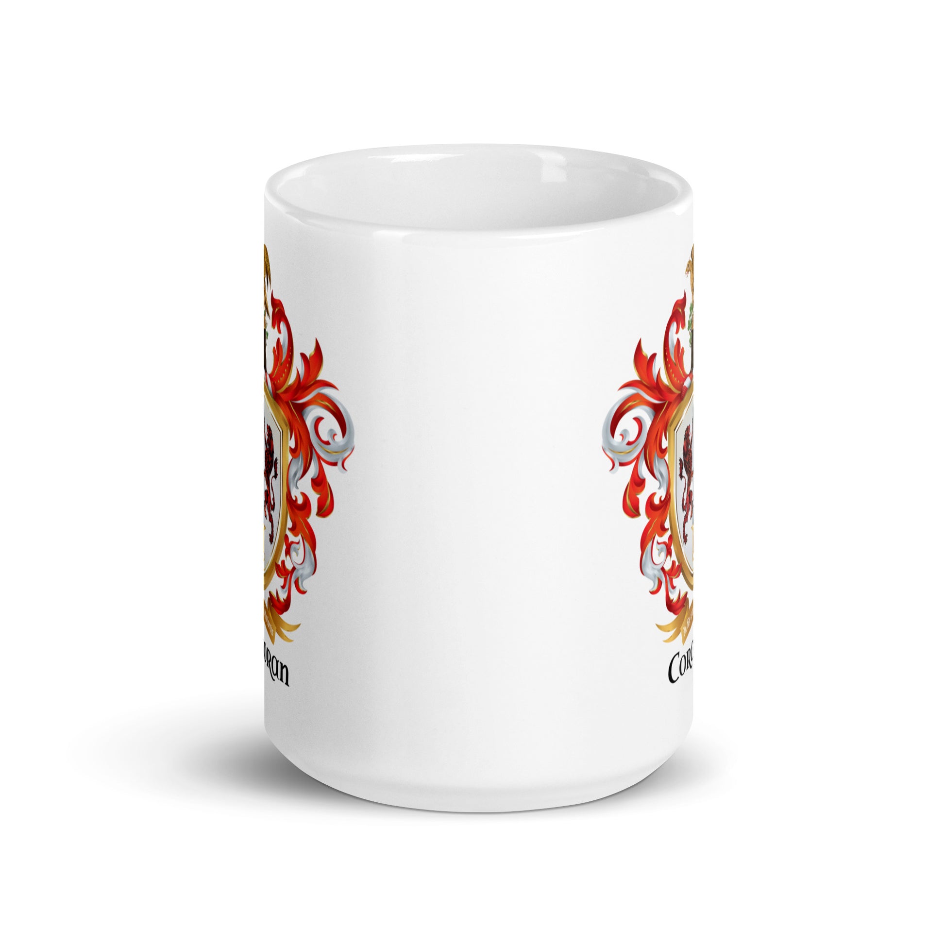 Corcoran Family Crest mug-Family Crests Store