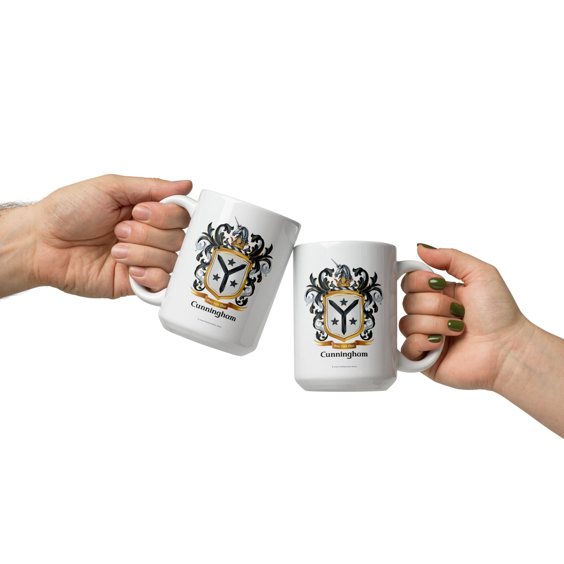 Cunningham Family Crest mug-Family Crests Store