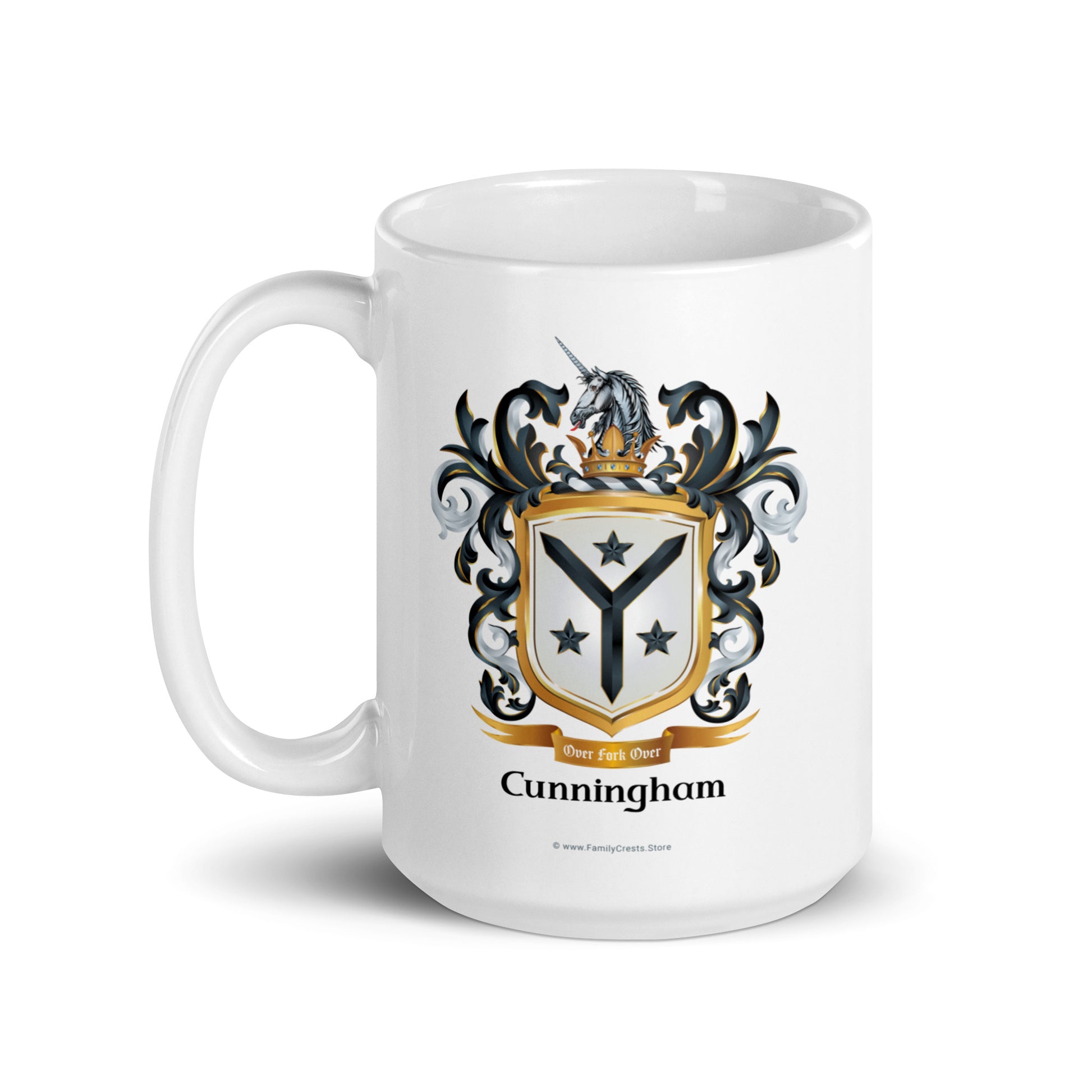 Cunningham Family Crest mug-Family Crests Store