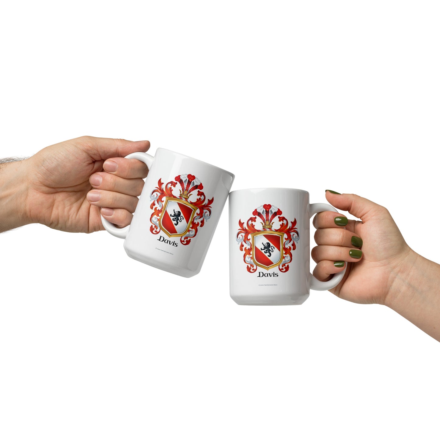 Davis Family Crest mug