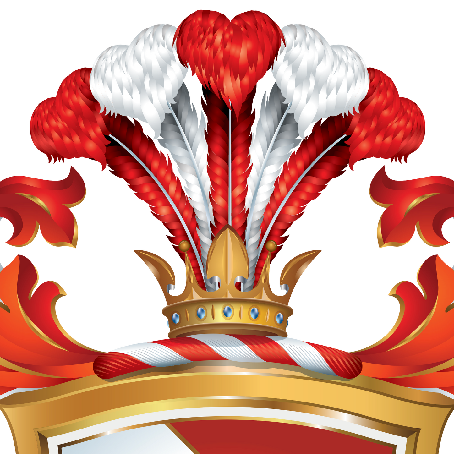 Davis Family Crest framed artprint
