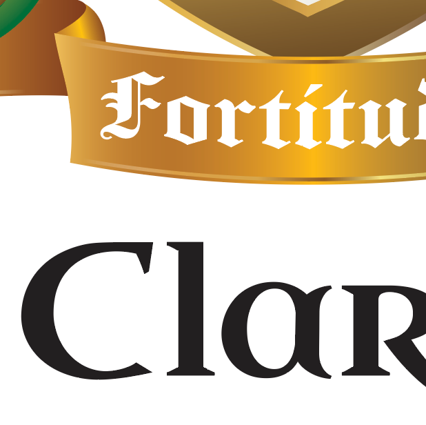 Detailed_closeup_of_Clarke_Family_Crest typographic elements