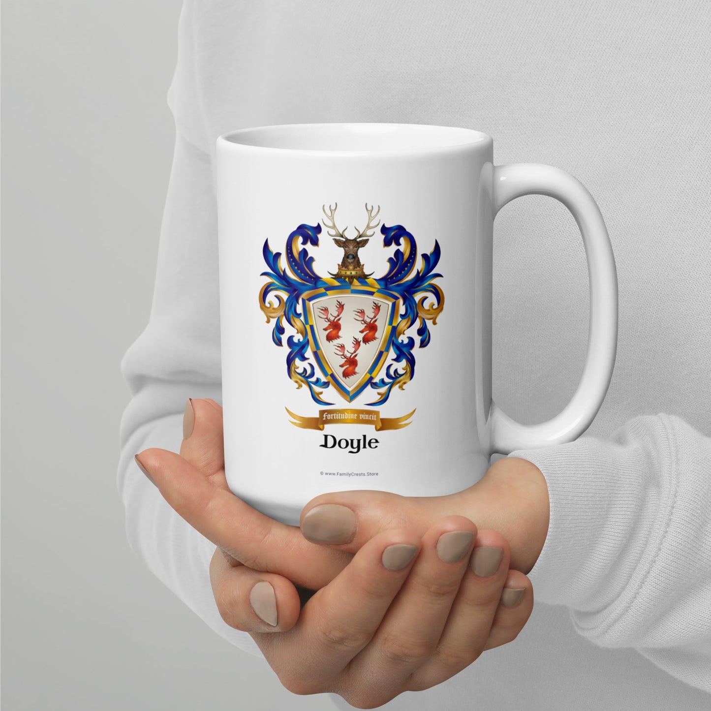 Doyle Family Crest mug-Family Crests Store