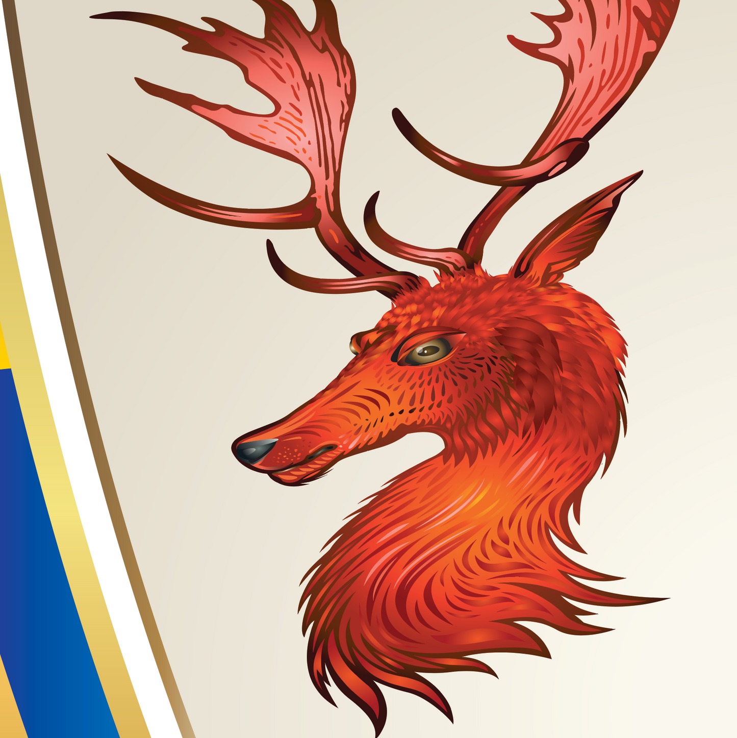 Ó Dubhghaill - Doyle Family Crest Enhanced matte paper poster