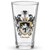 Edwards Family Crest beer glass