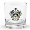 Edwards Family Crest Rocks Glass