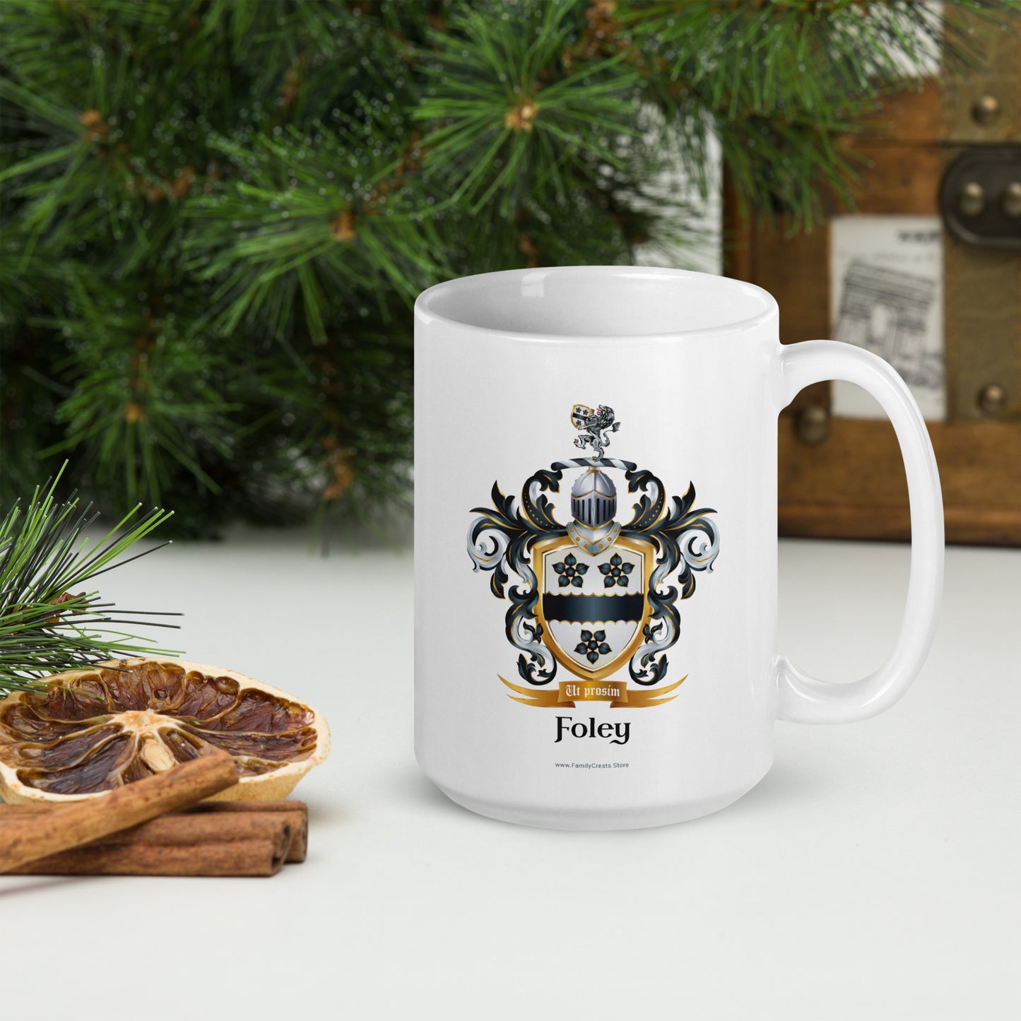 Foley Family Crest mug