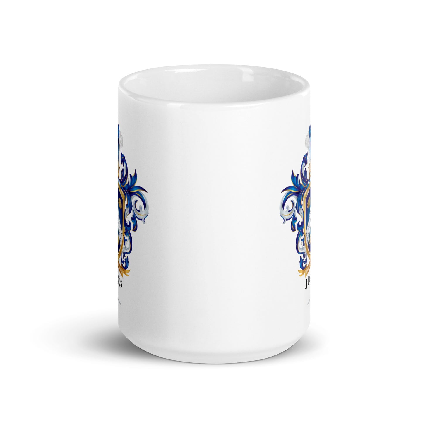 Harris Family Crest nug showinbg crest printed both sides