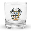 Jackson Family Crest Rocks Glass