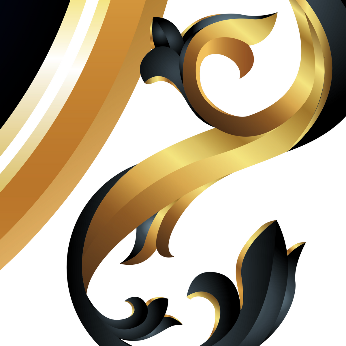 A close-up of the Jenkins Family Coat of Arms featuring black and gold mantling.