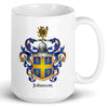 Johnson Family Crest mug - English origin