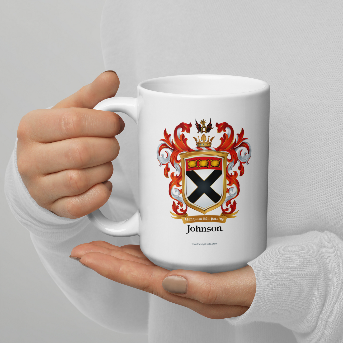 Johnston Family Crest mug