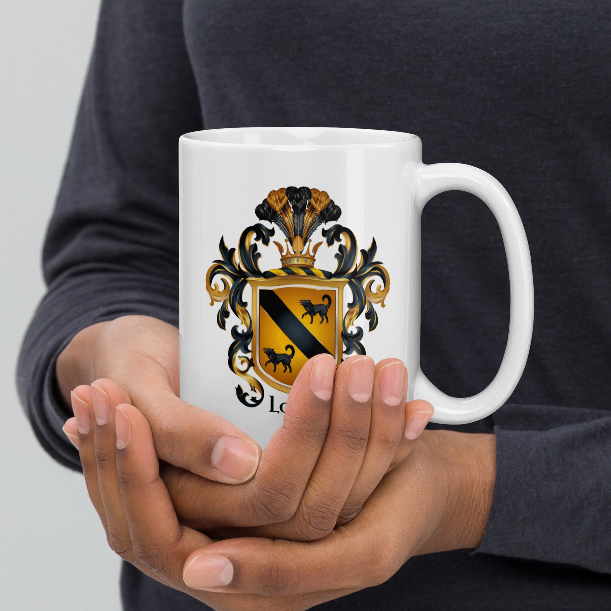Lopez Family Crest mug-Family Crests Store