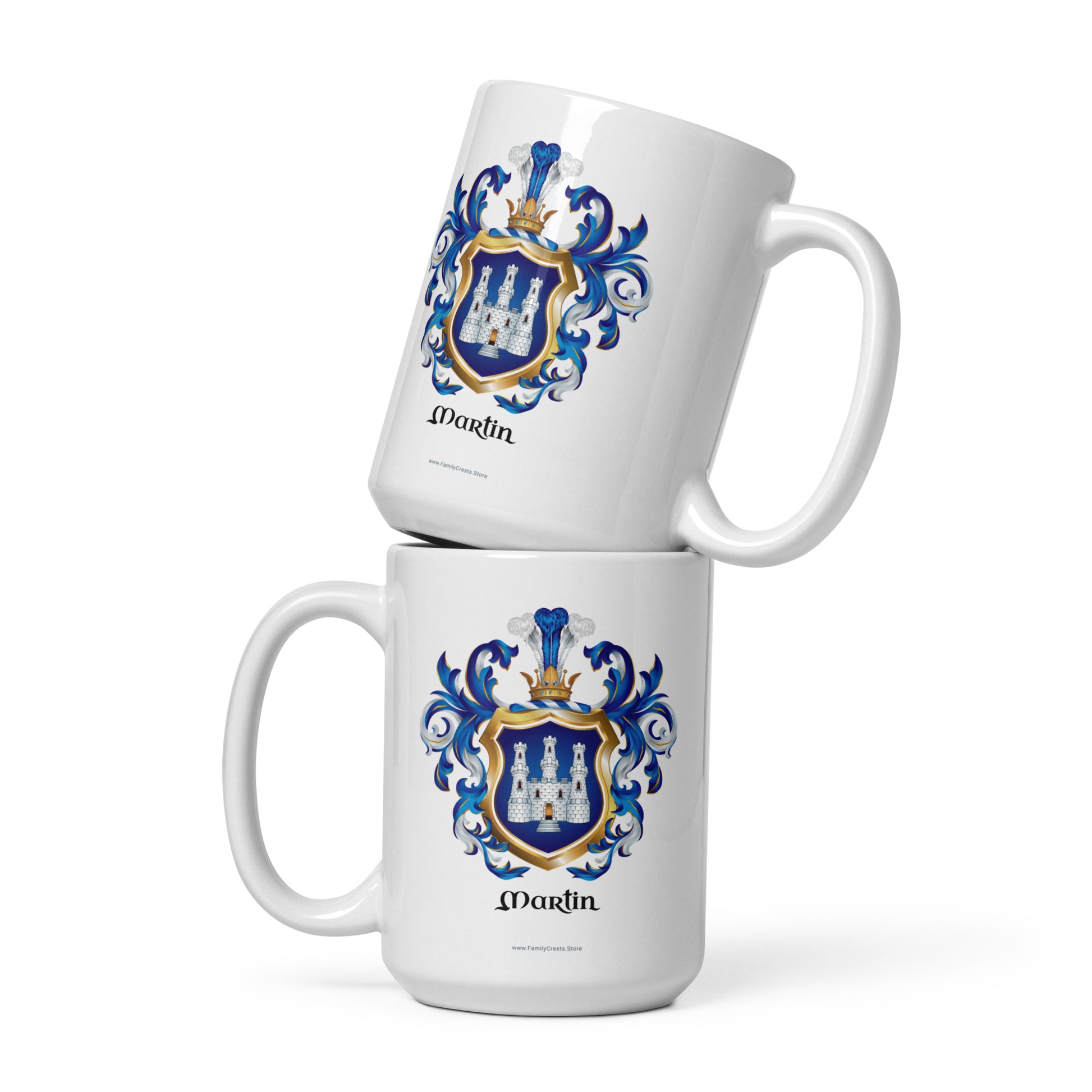 Martin Family Crest mug - Basque origin-Family Crests Store
