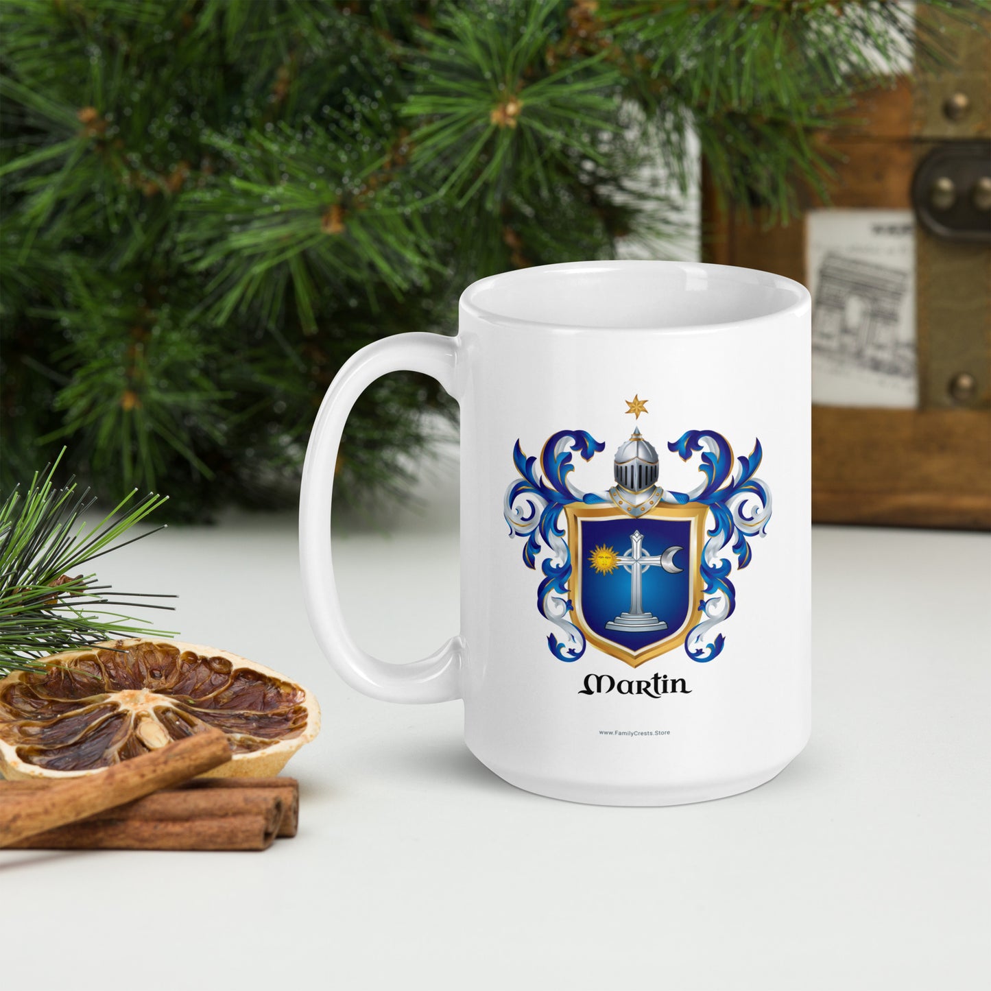 Martin Family Crest mug - Irish orign-Family Crests Store