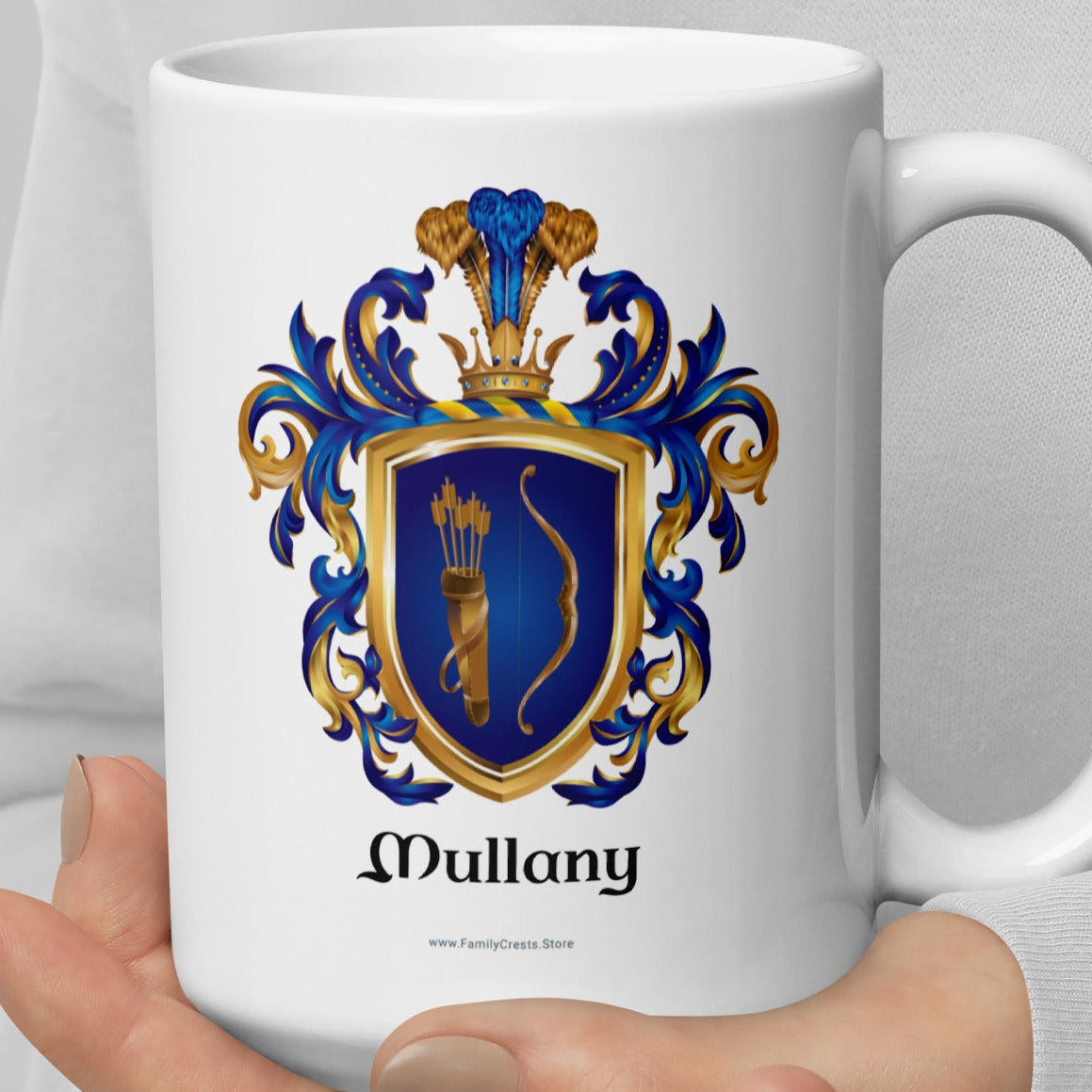 Mullany Family Crest mug