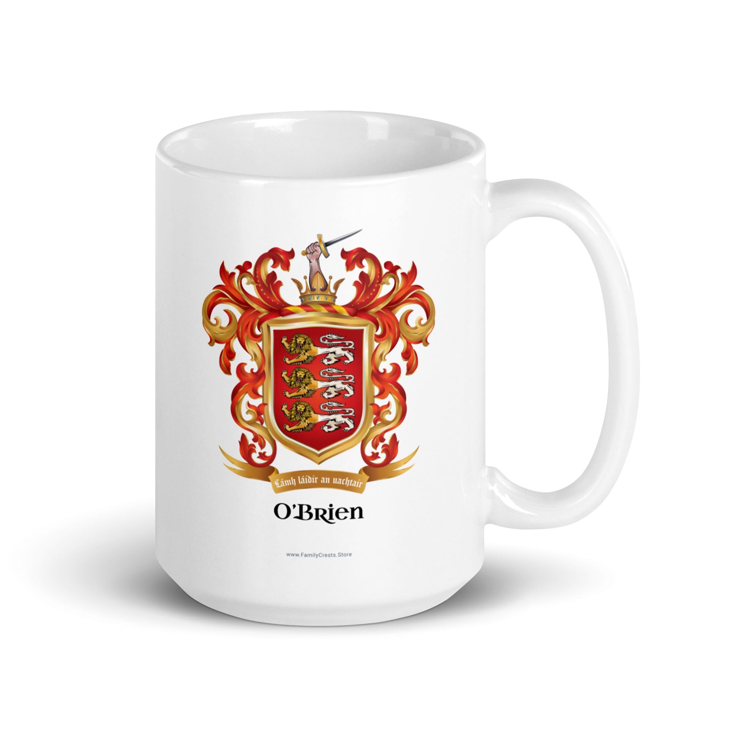 O’Brien Family Crest mug-Family Crests Store