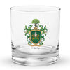 O'Reilly Family Crest Rocks Glass