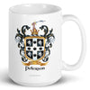 Peterson Family Crest mug