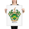 Robinson Family Crest framed artprint