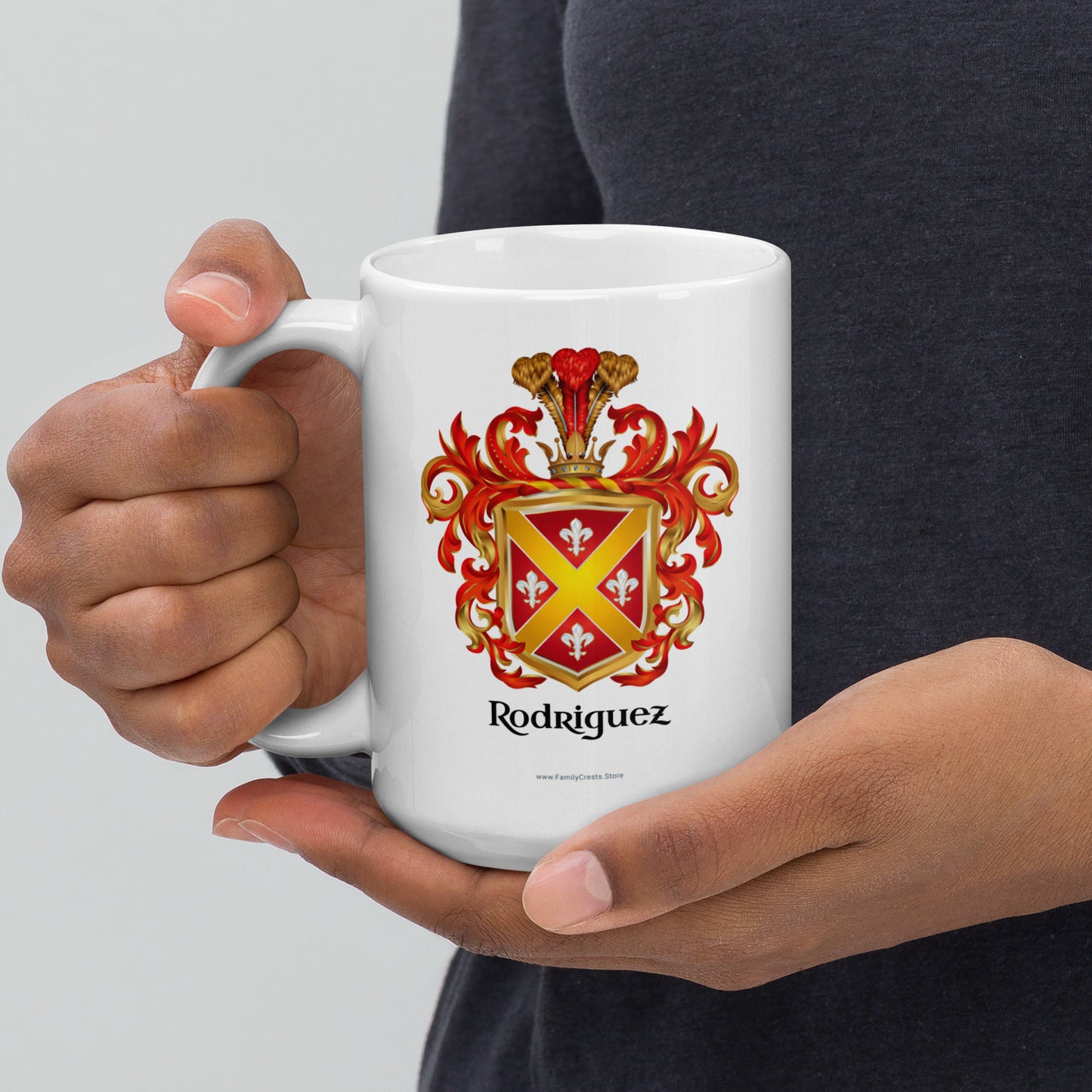 Rodriguez Family Crest mug-Family Crests Store