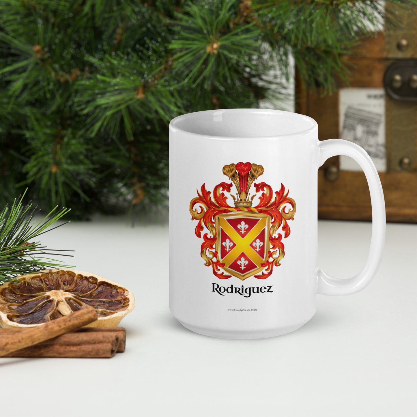 Rodriguez Family Crest mug-Family Crests Store