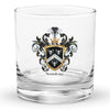 Sanders Family Crest Rocks Glass