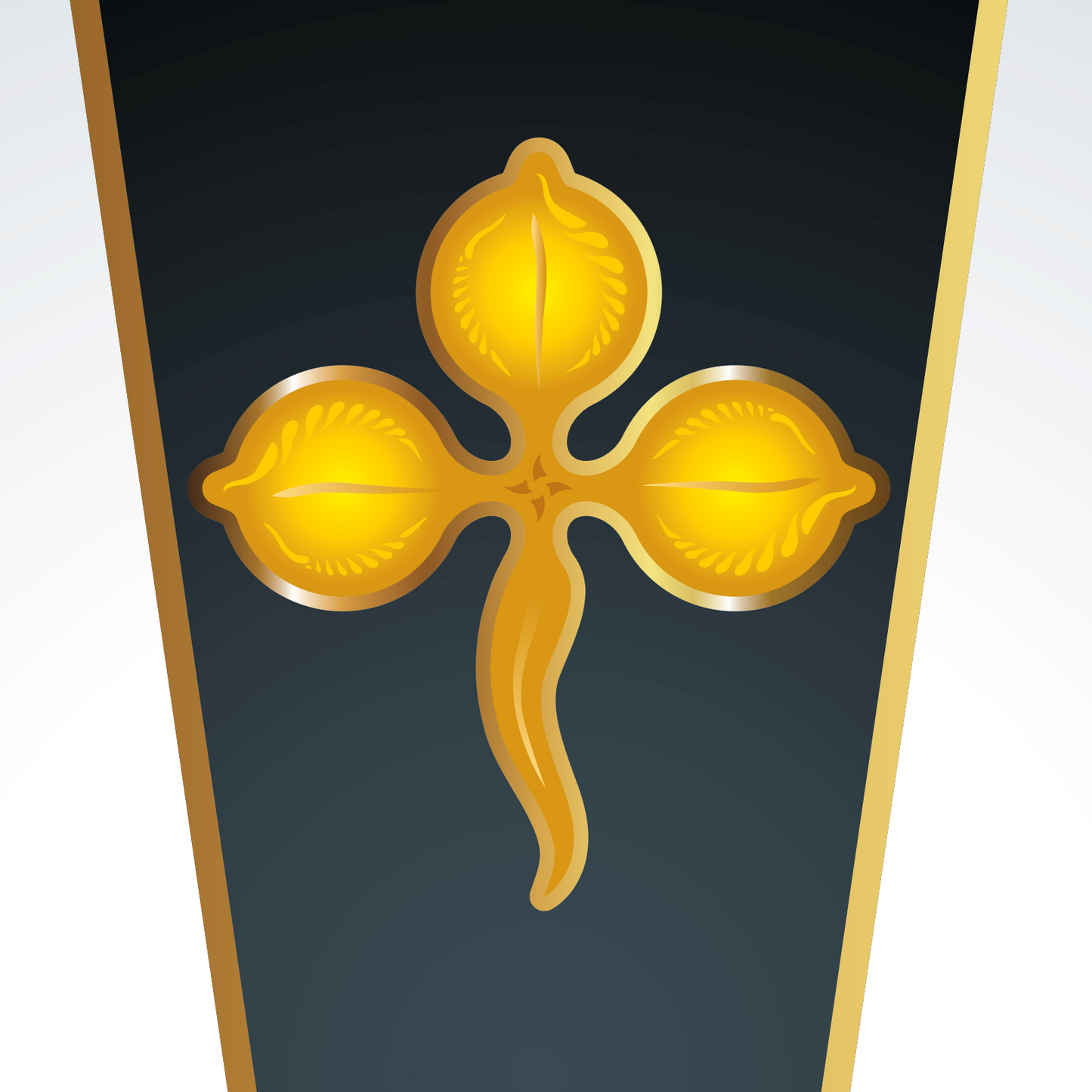 Young Family Crest framed artprint – Irish branch of the Young family