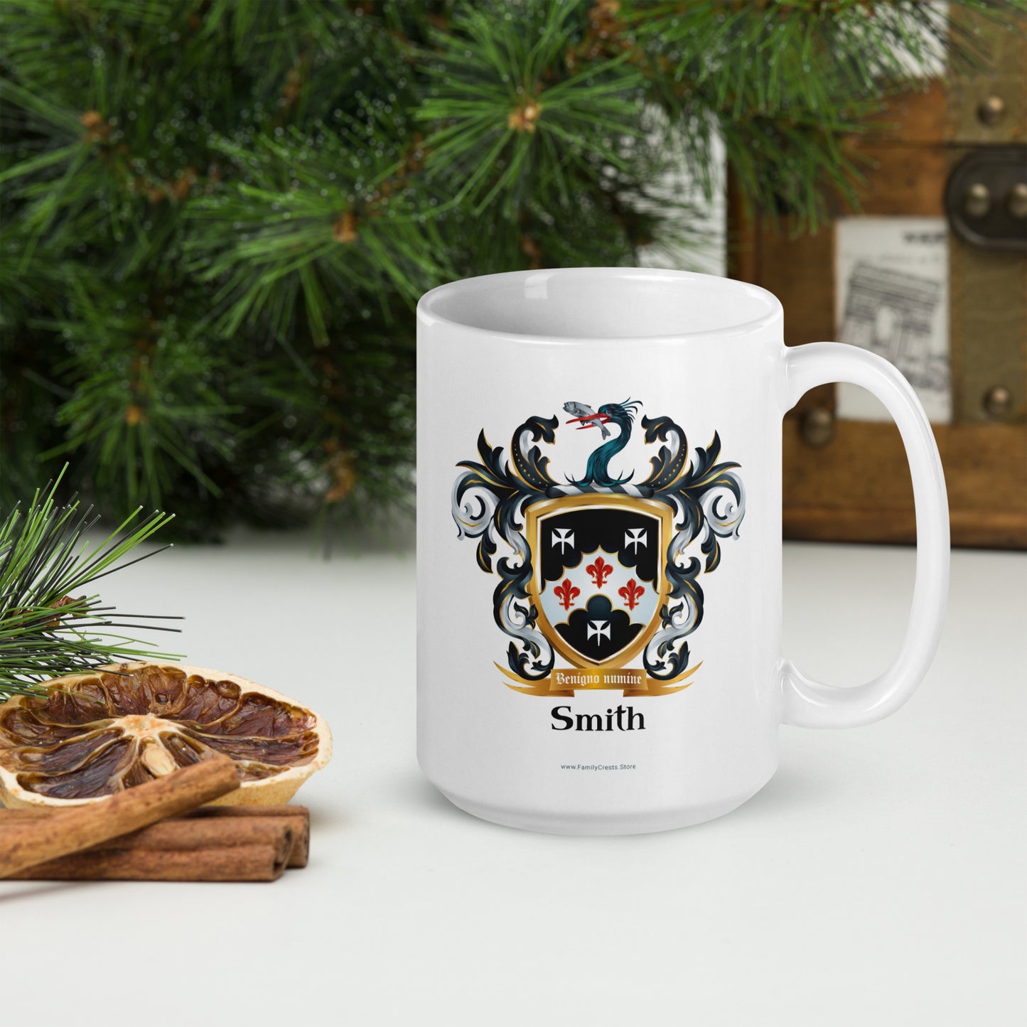 Smith Family Crest mug - English origin