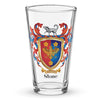 Stone Family Crest beer glass